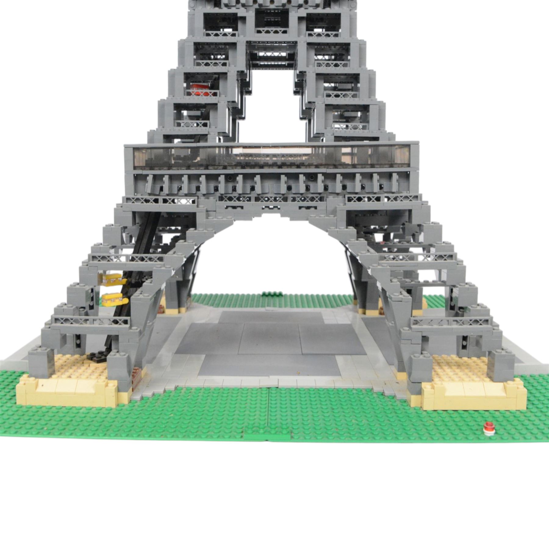 Lego Eiffel Tower no. 10181, 1:300 scale, built, with box and instructions