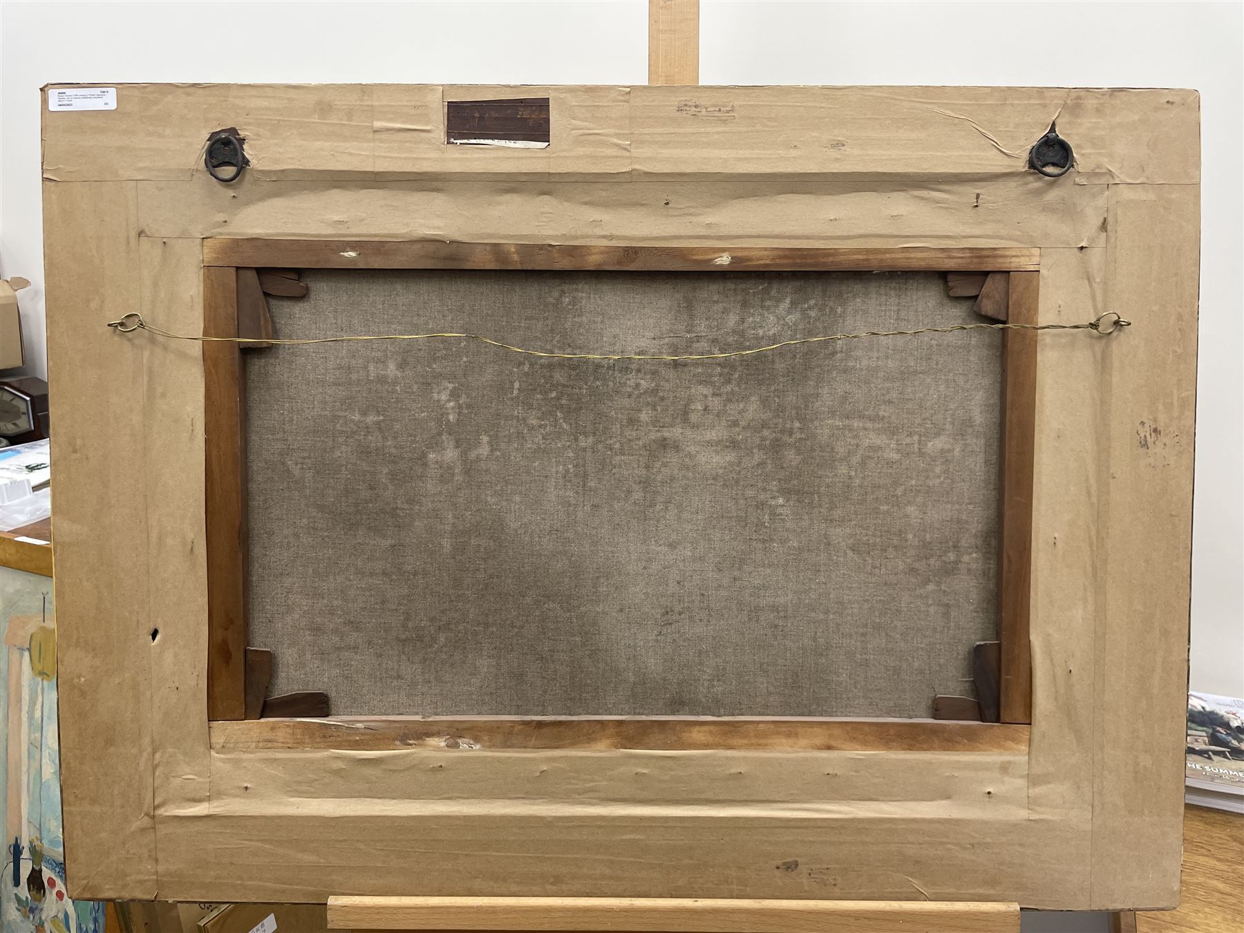 Italian School (19th century): Porta Capuana - Naples, oil on canvas indistinctly inscribed 48cm x 73cm