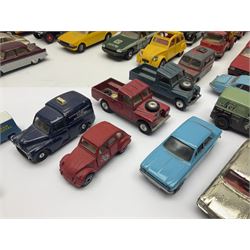 Corgi - approximately forty die-cast models of various scales to include ‘On the Move’ CC11406 and CC11407, both boxed; Renault 16, Ford Consul Classic, Vanwall Racing Car etc 