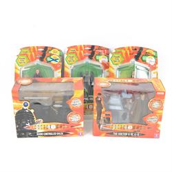 Character Options Doctor Who action figures, to include The Doctor & RC K9, Radio Controlled Dalek, Gelth Zombie, Scarecrow, Judoon Captain, The Master, Lilith, Martha Jones and Weeping Angel, all boxed or carded