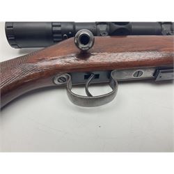 FIRE-ARMS CERTIFICATE REQUIRED - BRNO CZ Model 2 .22 long bolt-action sporting rifle, the 63.5cm(25