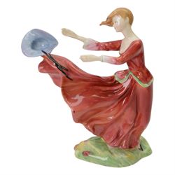 Royal Doulton Figure Hold Tight HN3298, together with May HN2746 and Fiona HN3252