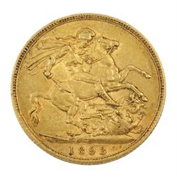 Queen Victoria 1883 gold full sovereign
