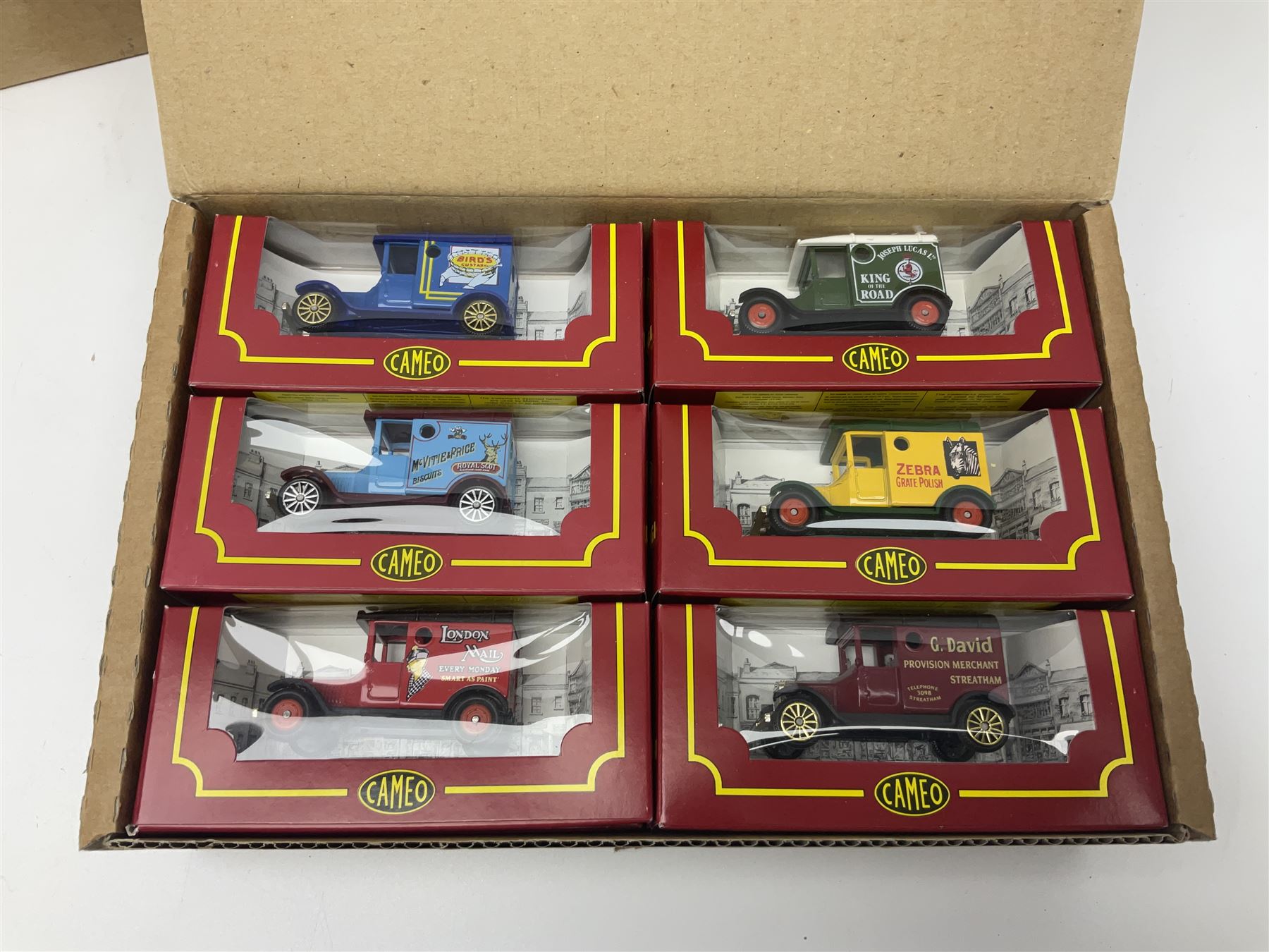 Corgi Cameo - seventy die-cast advertising vehicles in original delivery packaging; together with seven limited edition Cameo Collectables Collection sets to include The D-Day Collection and The Unilever Collection; all boxed