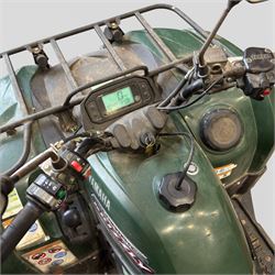 Yamaha Ultramatic Grizzly 450 Quadbike with rear mounted spreader (2012, 342 hours, 587 miles)