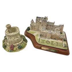 Two Lilliput Lane, comprising Glamis Castle and Round Table, both with original boxes and certificates 