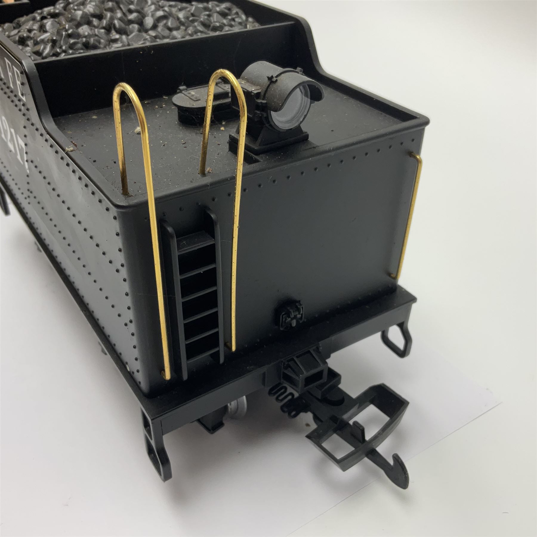 LGB (Lehmann Gross Bahn) G scale, gauge 1 2-4-0 steam locomotive, No 20231, in Santa Fe black livery, numbered 1217, unboxed