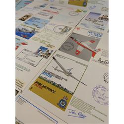 Sixteen Aviation interest signed first day or first flight stamp covers