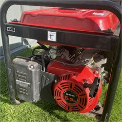 “3000 gasoline generator”, GX200, 6.5Hp motor. - THIS LOT IS TO BE COLLECTED BY APPOINTMENT FROM DUGGLEBY STORAGE, GREAT HILL, EASTFIELD, SCARBOROUGH, YO11 3TX