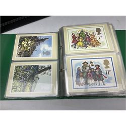 Stamps including first day covers, Royal Mail PHQ cards, Australia, Germany, Canada, Cyprus, Ceylon, Falkland Islands, France etc, housed in various albums, in one box