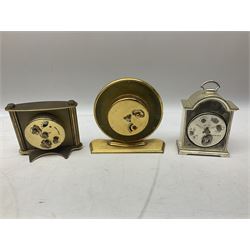 Assorted quartz and battery operated clocks, for parts and repairs 