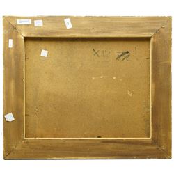 Continental School (20th century): Abstract with Overlapping Discs, pair of oils on board indistinctly signed 38cm x 48cm (2)