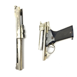 SMG Kokusai Japan replica High Standard Auto Mag .44 Amp Model 180 pistol L29.5cm (lacking stripping bolt)