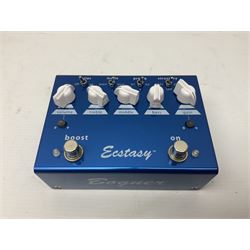 Bogner Ecstasy Blue guitar pedal, boxed