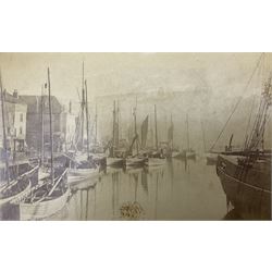 Frank Meadow Sutcliffe (British 1853-1941): Dock End Whitby, 19th cent. albumen print initialled and numbered 526 in the negative 12cm x 20cm (mounted); 'Sunshine and Shadow', 19th cent. albumen print signed and numbered 8 in the negative 19cm x 14cm (mounted) (2)