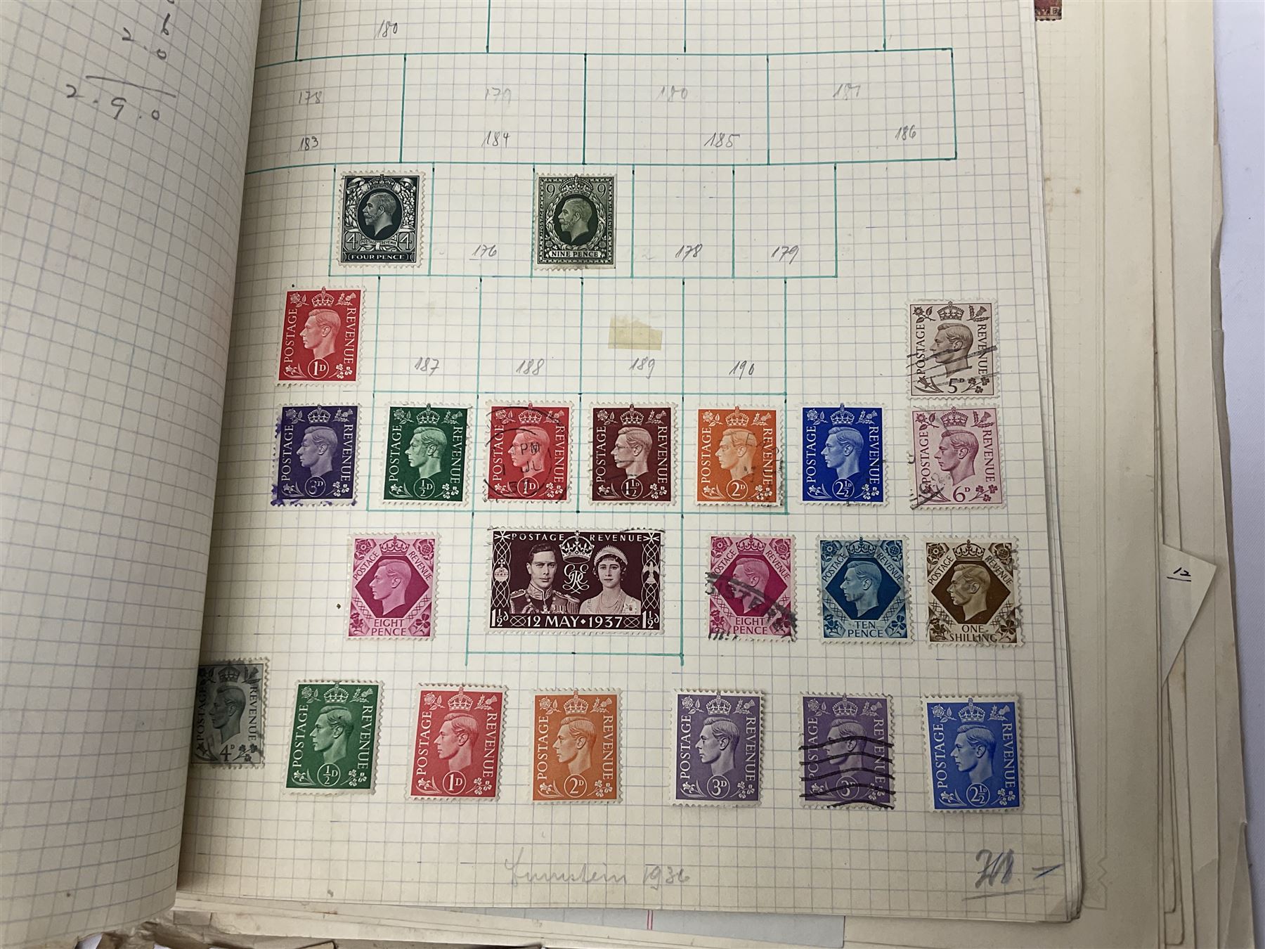 Mostly Great British Queen Victoria and later stamps, including imperf penny reds, 1841 two pence blues white lines added, imperf penny red on cover with 'More To Pay', half penny 'bantams', perf penny reds etc, in album, on pages and loose in packets