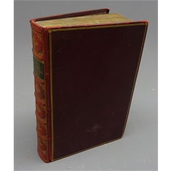  'A History of the Indian Mutiny', by T.R.E. Holmes, 4th Ed, pub. London 1891, with folding maps full red gilt calf, 1vol  
