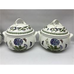 Collection of Portmeirion Botanic Garden, to include two covered tureens, six  jugs, five planters, two mixing bowls etc (26)  