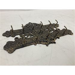 Cast Iron Key Rack, H20cm
