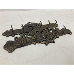 Cast Iron Key Rack, H20cm
