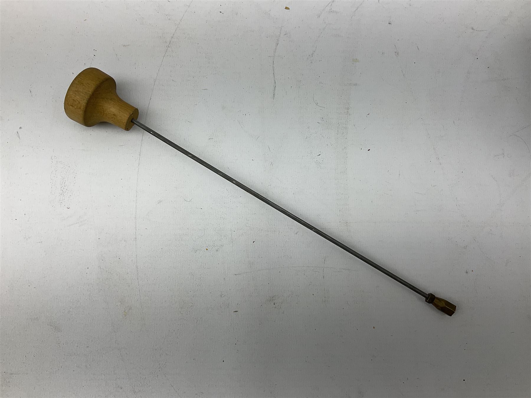 Mamod TE1A Steam Traction Engine with steering rod; unboxed.