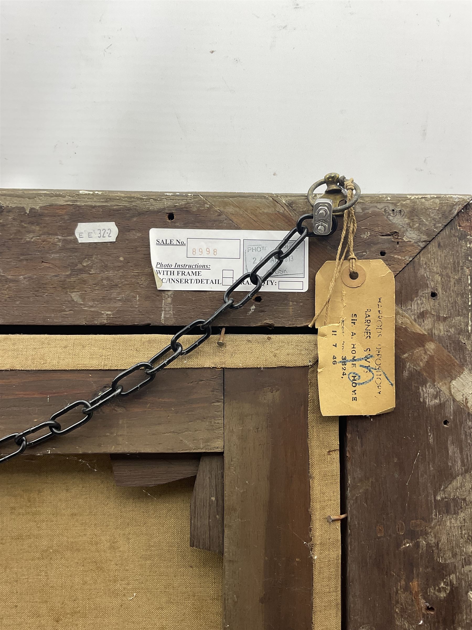 Attrib. Robert Home (British 1752-1834): Half Length Portrait of a Boy in Uniform, oil on canvas unsigned 72cm x 62cm 
Provenance: private East Yorkshire collection, purchased Christie's 5th July 2013 Lot 137