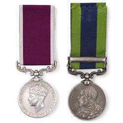 Edward VII India General Service Medal w