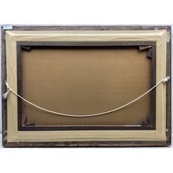 William Mellor (British 1851-1931): Bolton Abbey, oil on canvas signed 59cm x 90cm