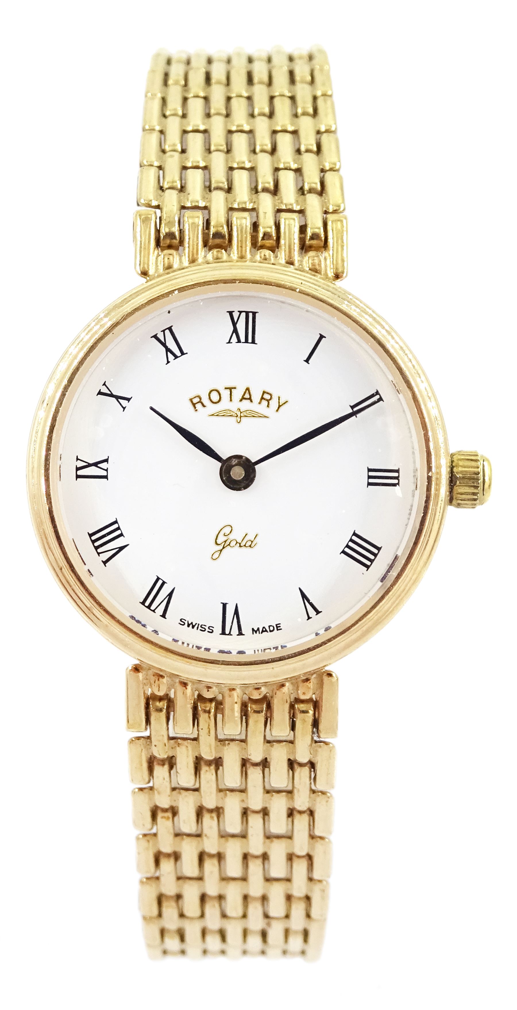 9ct Gold Rotary Watch History Rotary Ladies 9ct Gold Quartz