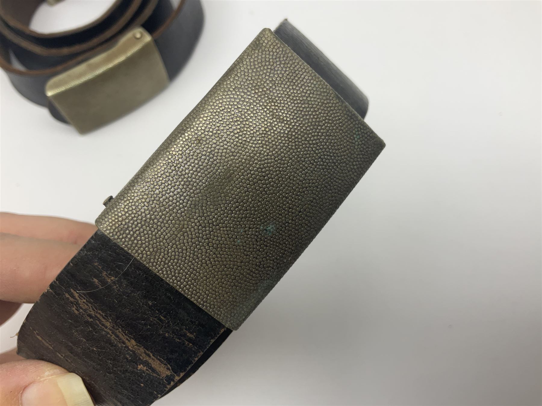 Four East German Youth Organisation belts with buckles (4)