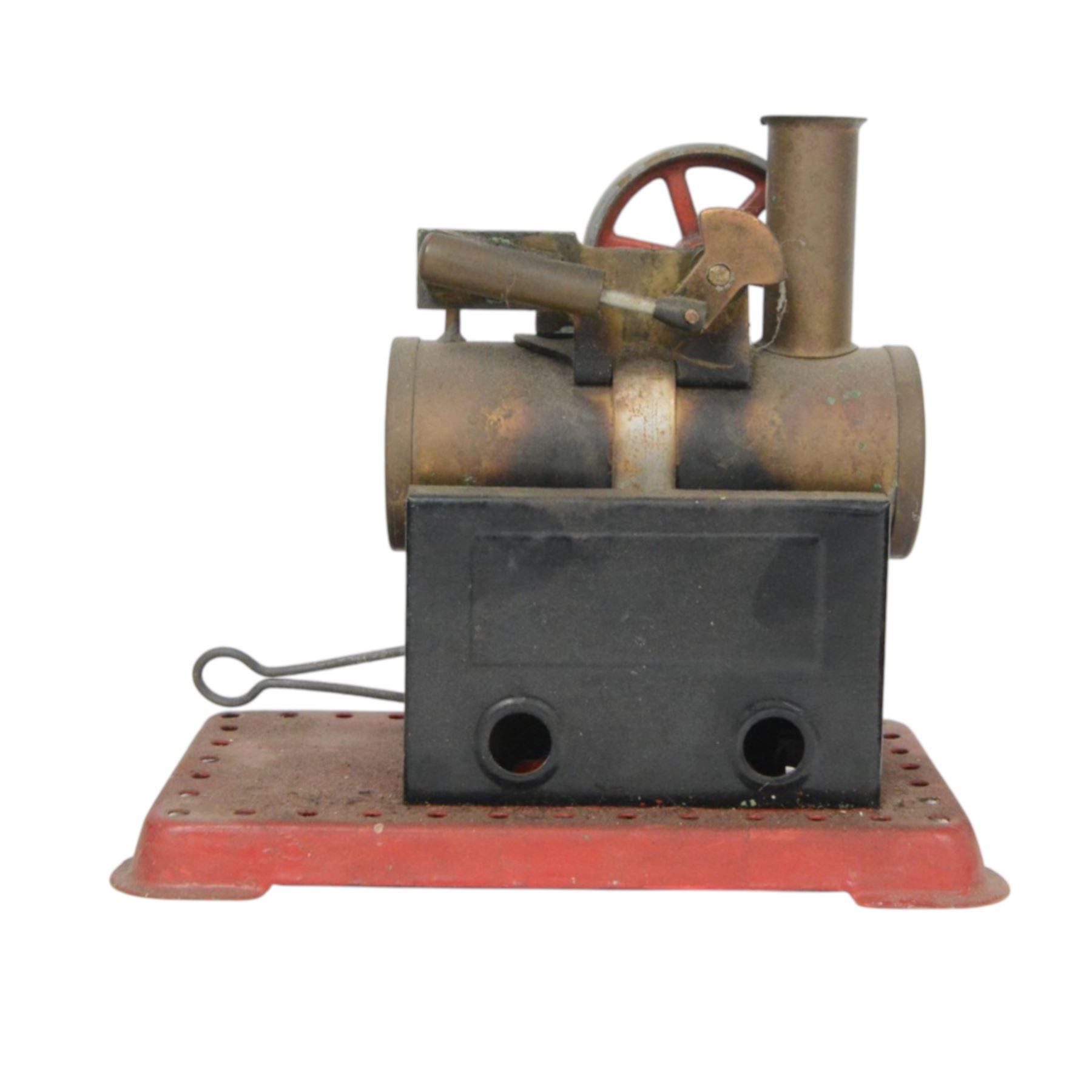 Mamod SE3 Steam Engine, together with Mamod Line Shaft and Model Power Hammer, all boxed