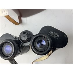 Three pairs of Carl Zeiss Jena binoculars, Jenoptem 10x50W, Jenoptem 8x30W and Jenoptem 10x50, all cased (3)
