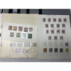 Stamps including Leeward Islands, Barbados, Pitcairn Islands, Ceylon, Fiji etc, housed on stockbook/album pages