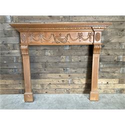 Solid pine Adams design fire surround (surround only)