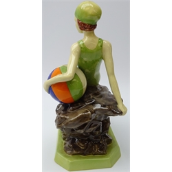  Kevin Francis 'Beach Belle' ceramic model produced by Peggy Davis with certificate, H25.5cm   