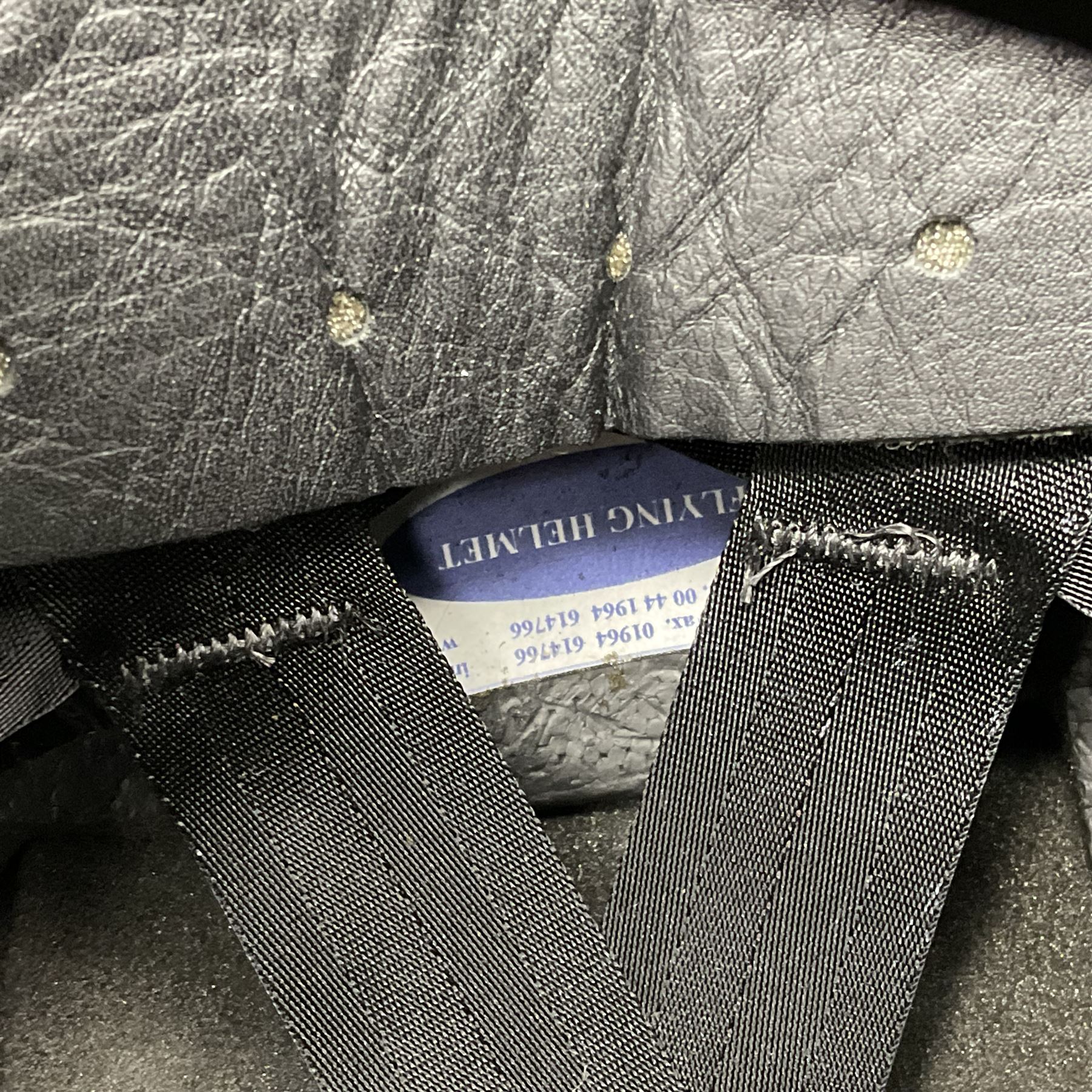 Mk.4 Flight Helmet, as used by RAF and Civilian helicopter pilots; in RAF sand colour (desert use),  fitted with cloth visor cover and working boom mike; has had a complete refit and is bench tested.