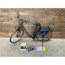 Kalkhoff Jubilee i7 electric bike and 11Ah battery, with charger lock and manual
