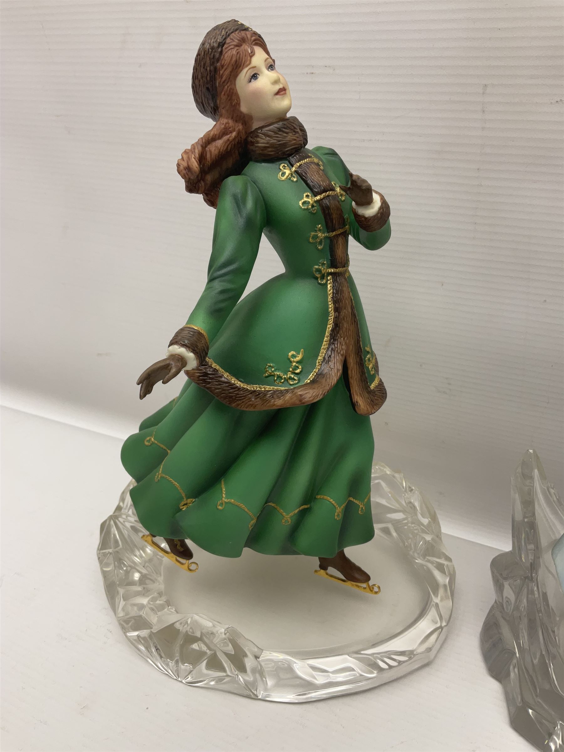 Eight Franklin Mint figures, including Sleeping Beauty, Vienna Waltz, Princess of Glass Mountain, Princess of the Ice Palace etc 