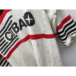 Three Australian Rugby League shirts, to include NRL West Tigers shirt, NSW RL North Sydney Bears shirt and an Australian International rugby shirt, with applied W.Simpson name to front