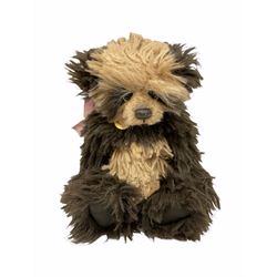 Four Charlie Bears - 'Parker' designed by Heather Lyell No.CB110307; 'Louise' No.CB194520; 'Phoenix' No.CB114766; and limited edition Year Bear for 2014 'Charlie' No.CB141485; all designed by Isabelle Lee; all with card tags (4)