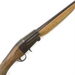 Italian Hoehler Blitz .410 folding single barrel shotgun with walnut stock and 70cm barrel, No.1779, L112cm overall SHOTGUN CERTIFICATE REQUIRED