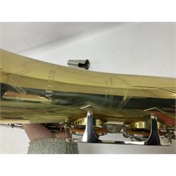 Lafleur by Boosey & Hawkes student tenor saxophone in fitted case with accessories, built in Czechoslovakia
 