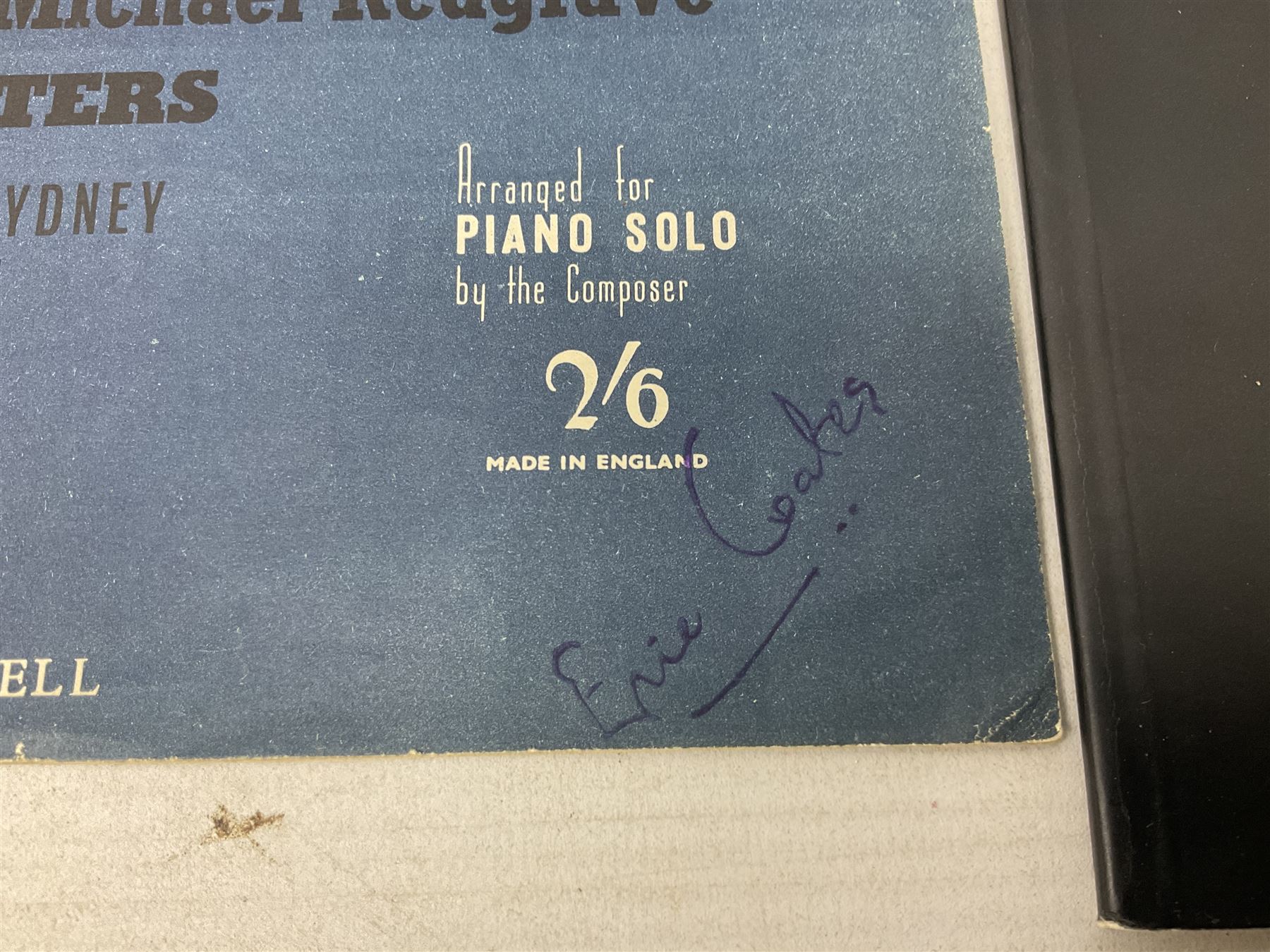 Dambusters 617 Squadron memorabilia - three signed photographs of Lancaster aircraft in flight, group photograph, copy of Vickers-Armstongs letter and drawing from Barnes Wallis, The History of 617 Squadron by Sqn. Ldr. S.J. Hillier, facsimile sets of signatures, FDCs, sheet music, Richard Todd signed photograph and greeting card, etc