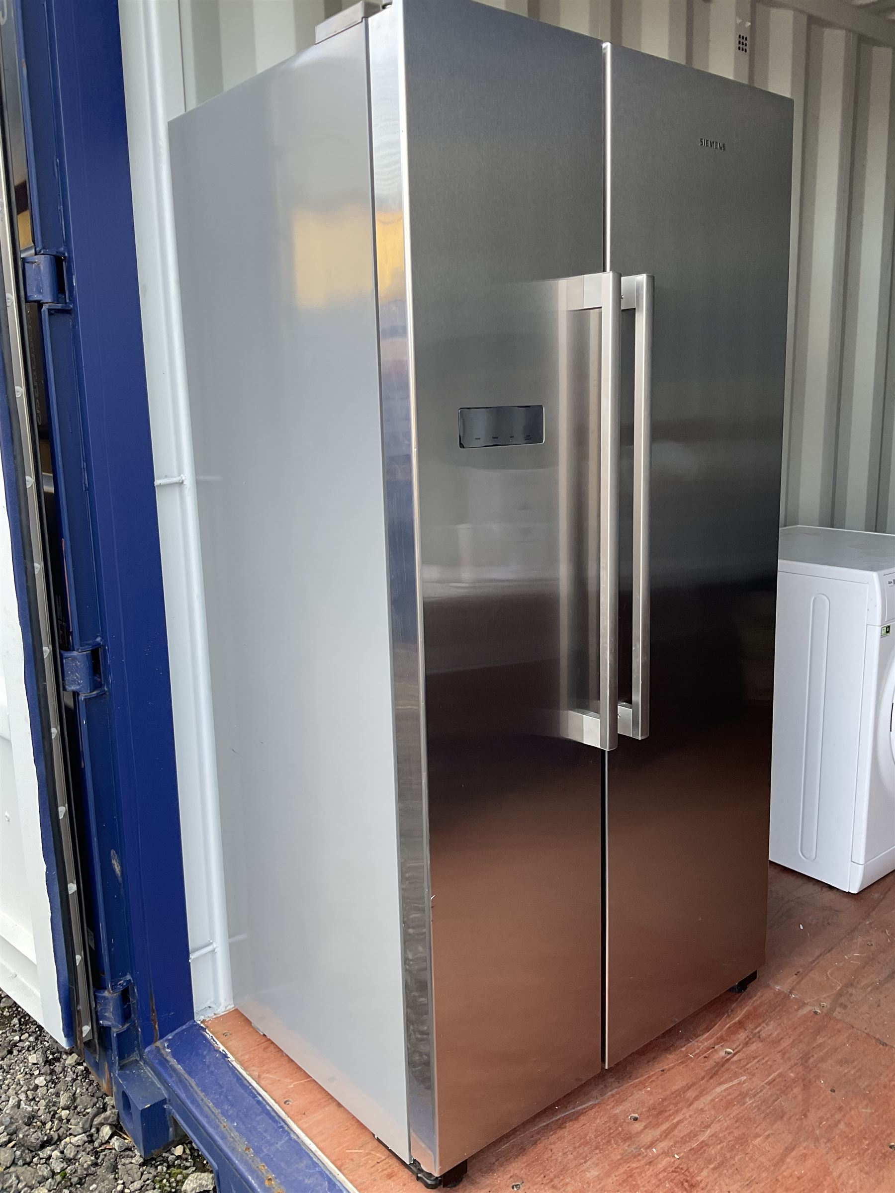Siemens KA93NVIFP/01 dual American side by side fridge freezer  - THIS LOT IS TO BE COLLECTED BY APPOINTMENT FROM DUGGLEBY STORAGE, GREAT HILL, EASTFIELD, SCARBOROUGH, YO11 3TX