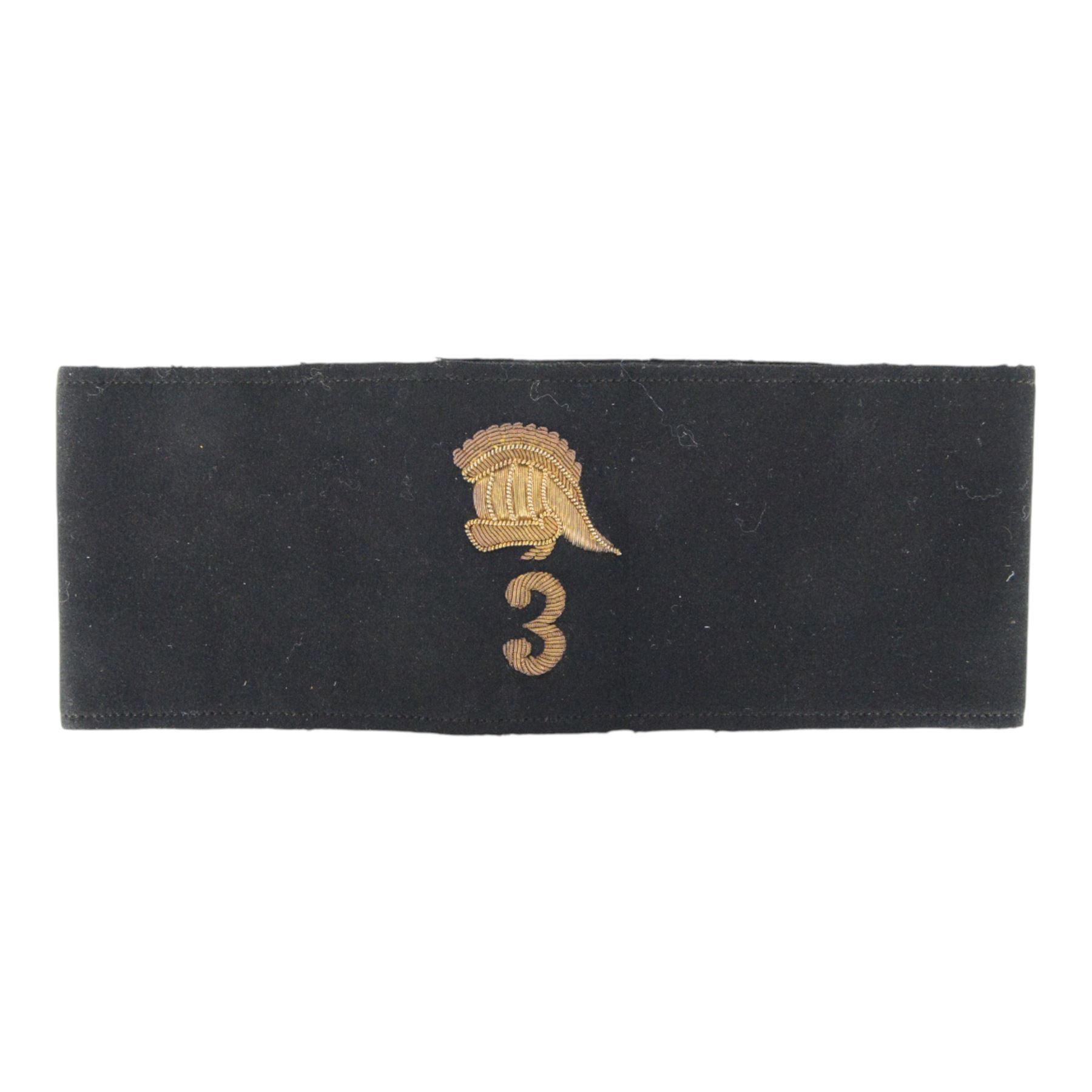 Seven foreign military armbands, comprising Soviet Aeroflot, three Dutch Engineers; 1st 2nd & 3rd class and three East German Civil Police, Streife & Helfer der Volkspolizei
