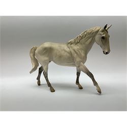 A Royal Doulton limited edition figure, Desert Orchid, 2563/7500, on wooden plinth, H32.5cm, with accompanying certificate. 