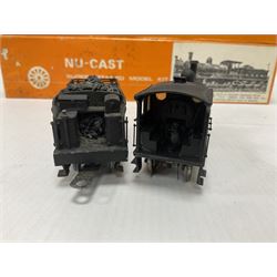 Nu-Cast ‘00’ gauge - two kit built steam locomotive and tenders comprising NC116 Class J26/J27 0-6-0 no.65886 in BR black and NC138 LNER/BR Class J25 0-6-0 no.65720 in BR black; with original boxes (2) 