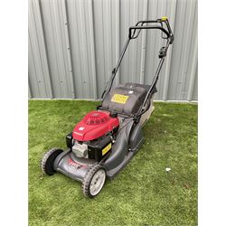 Honda GCV160 HRX 426 petrol lawnmower with roller, self propelled  - THIS LOT IS TO BE COLLECTED BY APPOINTMENT FROM DUGGLEBY STORAGE, GREAT HILL, EASTFIELD, SCARBOROUGH, YO11 3TX
