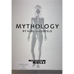 Two Pirelli calendars, 2011 Mythology by Karl Lagerfield and 2012 Swoon by Mario Sorrenti