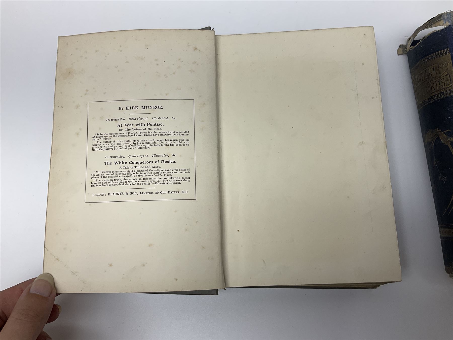 Woolf Virginia: Flush A Biography. Hogarth Press 1933 New Edition with dustjacket; Munroe Kirk: Through Swamp and Glade. 1897 First Edition; Kirby Mary & Elizabeth: Beautiful Birds in Far Off Lands. 1873. Colour plates; and two other books (5)
